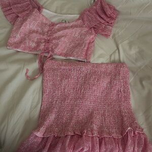 Boutique set. Worn once for pictures